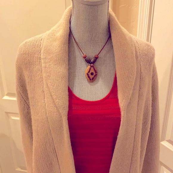 Sarah Spencer Shawl Collar Sweater Jacket - Picture 3 of 16